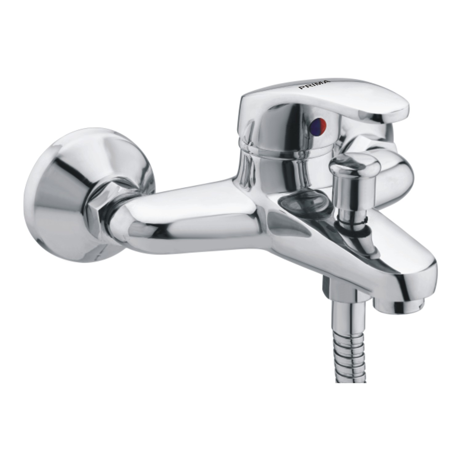 SINGLE LEVER WALL MIXER WITH TELEPHONIC ARRANGMENT 